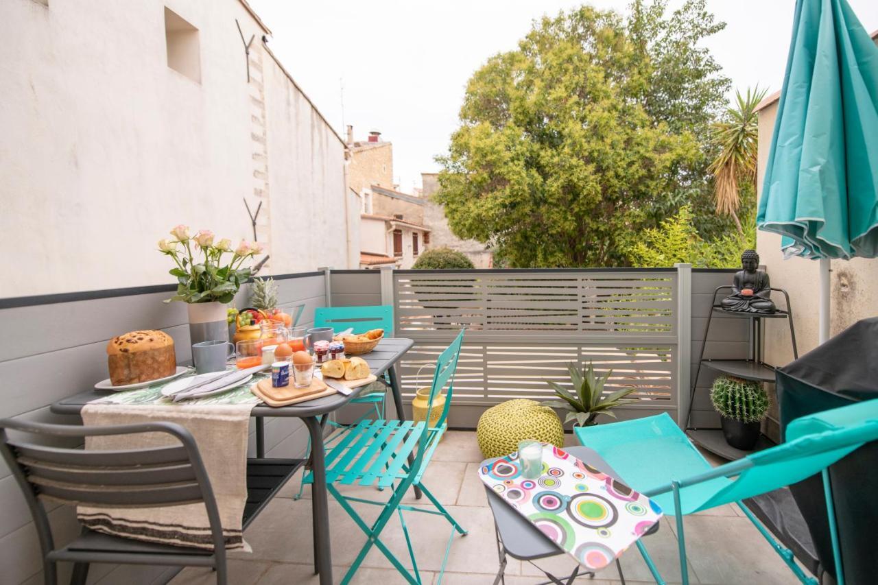 Suite Oisivité classée 3 étoiles avec Terrasse, Climatisation et Garage Montpellier Exterior foto